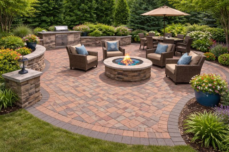 Brick Hardscape Construction in Framingham, MA